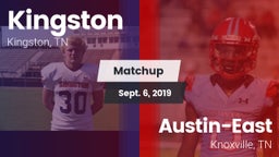 Matchup: Kingston vs. Austin-East  2019