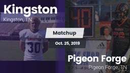 Matchup: Kingston vs. Pigeon Forge  2019