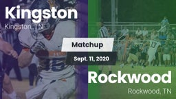 Matchup: Kingston vs. Rockwood  2020