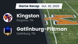 Recap: Kingston  vs. Gatlinburg-Pittman  2020