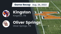 Recap: Kingston  vs. Oliver Springs  2022