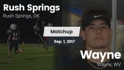 Matchup: Rush Springs vs. Wayne  2017