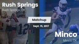 Matchup: Rush Springs vs. Minco  2017