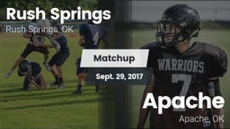 Matchup: Rush Springs vs. Apache  2017