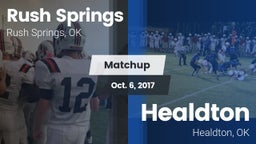 Matchup: Rush Springs vs. Healdton  2017