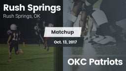 Matchup: Rush Springs vs. OKC Patriots 2017