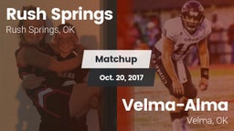 Matchup: Rush Springs vs. Velma-Alma  2017