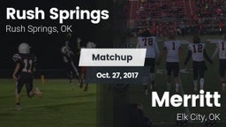 Matchup: Rush Springs vs. Merritt  2017