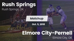 Matchup: Rush Springs vs. Elmore City-Pernell  2018