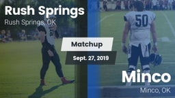 Matchup: Rush Springs vs. Minco  2019