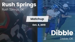 Matchup: Rush Springs vs. Dibble  2019
