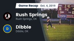 Recap: Rush Springs  vs. Dibble  2019