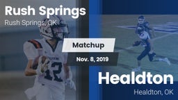Matchup: Rush Springs vs. Healdton  2019