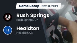 Recap: Rush Springs  vs. Healdton  2019