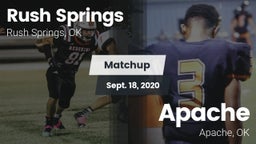 Matchup: Rush Springs vs. Apache  2020