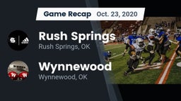 Recap: Rush Springs  vs. Wynnewood  2020