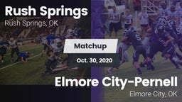 Matchup: Rush Springs vs. Elmore City-Pernell  2020