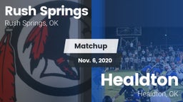 Matchup: Rush Springs vs. Healdton  2020