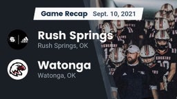Recap: Rush Springs  vs. Watonga  2021