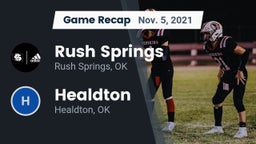 Recap: Rush Springs  vs. Healdton  2021