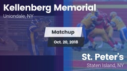Matchup: Kellenberg Memorial vs. St. Peter's  2018