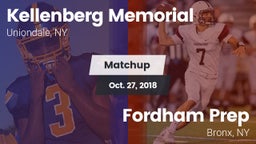 Matchup: Kellenberg Memorial vs. Fordham Prep  2018
