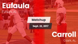 Matchup: Eufaula vs. Carroll   2017