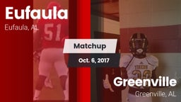 Matchup: Eufaula vs. Greenville  2017