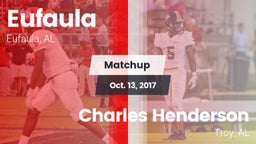 Matchup: Eufaula vs. Charles Henderson  2017