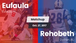Matchup: Eufaula vs. Rehobeth  2017