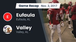 Recap: Eufaula  vs. Valley  2017
