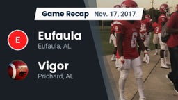 Recap: Eufaula  vs. Vigor  2017