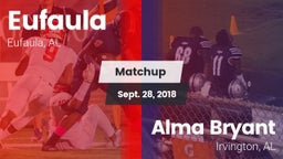 Matchup: Eufaula vs. Alma Bryant  2018