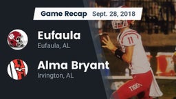 Recap: Eufaula  vs. Alma Bryant  2018