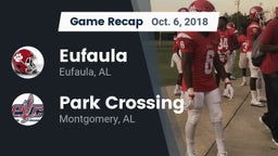 Recap: Eufaula  vs. Park Crossing  2018