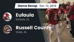 Recap: Eufaula  vs. Russell County  2018