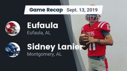 Recap: Eufaula  vs. Sidney Lanier  2019