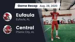 Recap: Eufaula  vs. Central  2020