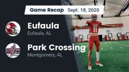 Recap: Eufaula  vs. Park Crossing  2020