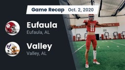 Recap: Eufaula  vs. Valley  2020