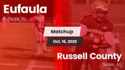 Matchup: Eufaula vs. Russell County  2020