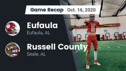 Recap: Eufaula  vs. Russell County  2020