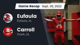 Recap: Eufaula  vs. Carroll   2022