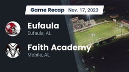 Recap: Eufaula  vs. Faith Academy  2023