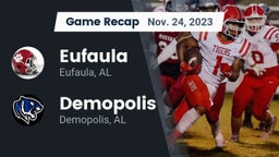 Recap: Eufaula  vs. Demopolis  2023