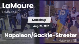 Matchup: LaMoure vs. Napoleon/Gackle-Streeter  2017
