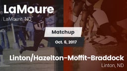Matchup: LaMoure vs. Linton/Hazelton-Moffit-Braddock  2017