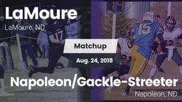 Matchup: LaMoure vs. Napoleon/Gackle-Streeter  2018