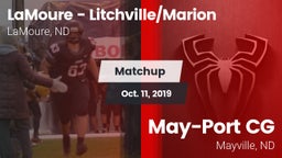 Matchup: LaMoure vs. May-Port CG  2019