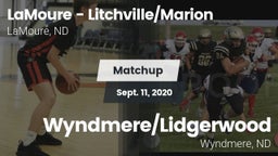 Matchup: LaMoure vs. Wyndmere/Lidgerwood  2020